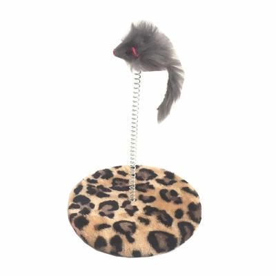 China Stocked grey cat teaser stick toy for sale