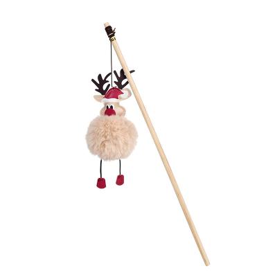 China Stocked wholesale funny cat toys stick for sale