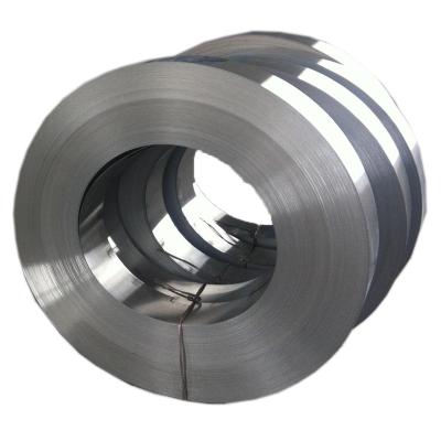 China GI Surface Galvanized Slotted Finish Regular Container Steel Coil Regular Spangle Bright Strip Cold Rolled Galvanized Steel Strip for sale