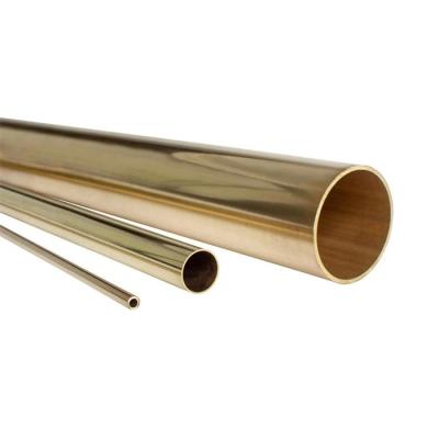 China Water Heater High Quality Hollow Brass Tube H62 C28000 C44300 C68700 Brass Pipe for sale