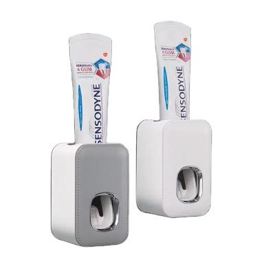 China Sustainable Luxury Free Accept Hands Free Toothpaste Vending Machine Custom Logo New Wall Mounted Plastic Bathroom for sale