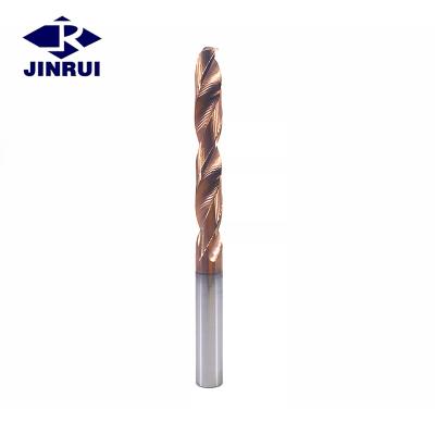 China JR 1mm-14mm HRC55 Carbide Drill Bit CNC Straight Leg Twist PCB Drilling Machine for sale