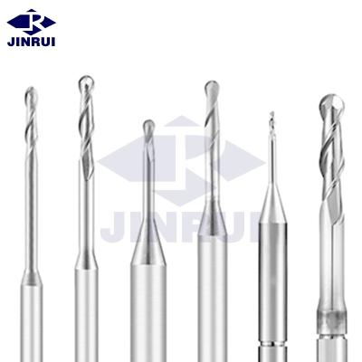 China CAD Cam Pmma Wax CVD PVD Coating Carbide Dental CAD Cam Desktop End Mill for sale