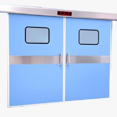 China ICU Stainless Steel Hospital Door Aluminium Alloy Operation Theatre Door 1.0mm for sale