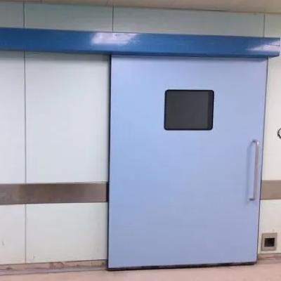 China Cleanroom Supplier Stainless Automatic Sliding Hospital Door zu verkaufen