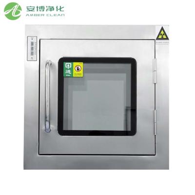 China Caja de pases de acero inoxidable con esterilización UV. en venta