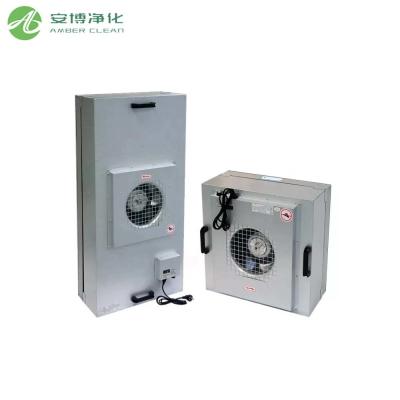 China Unidad de filtro de ventilador de acero inoxidable de presión 220Pa FFU en venta