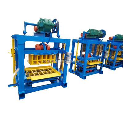 China production line production line brick making plant machine manual interlocking brick making machine for sale