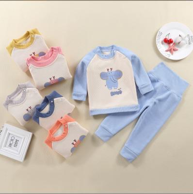 China High Quality Kids Thermal Sleepwear Boys Underwear Set Polyester Cartoon Wear Multiple Styles Pajamas Set for sale