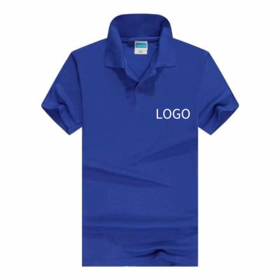 China New Design China Manufacturer Custom Printing Logo Brand Blank Mens Polo Shirts Anti-wrinkle for sale