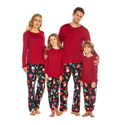 China Wholesale QUICK DRY QUICK DRY Pajamas Girls Boys Dad Mom Christmas Pajamas Sets Couples for sale