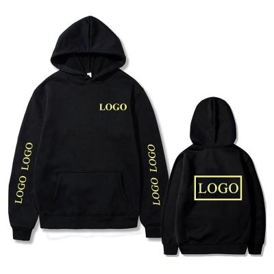 China High Quality Anti-wrinkle Custom Embroidered Print Logo Pullover Hooded Mens Fleece Unisex Hoodie Winter Spring Sweatshirts Streetwear for sale