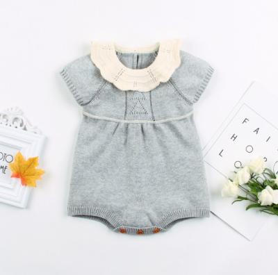 China 100% Cotton Baby Knit Romper Apparels Kids Clothes for sale