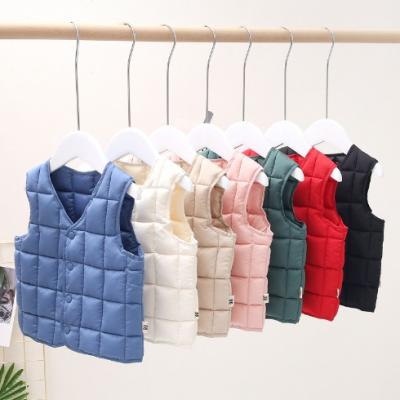 China 2020 kids winter QUICK DRY vest clothes winter warm vest for kids for sale