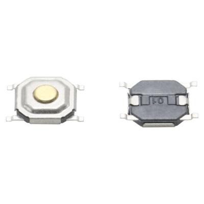 China Tact Switches 4X4mm SMD Tactile Switch Cheat Wing Top Actuated SMT Tactile Switches for sale