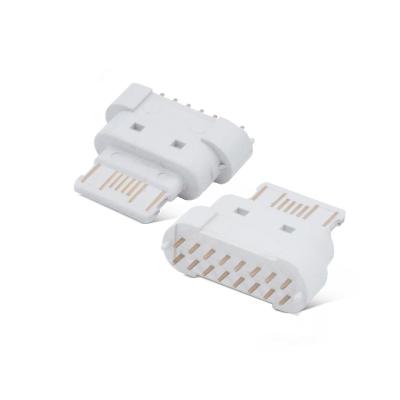 China PD Socket 16 Pin Vertical For 18/20W Charging Connector Vertical 16 Pin Female Type-C for sale