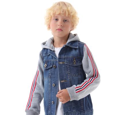 China Sales Denim Jean Jackets For Girls Boys Warm Breathable Denim Jacket / Jumper for sale