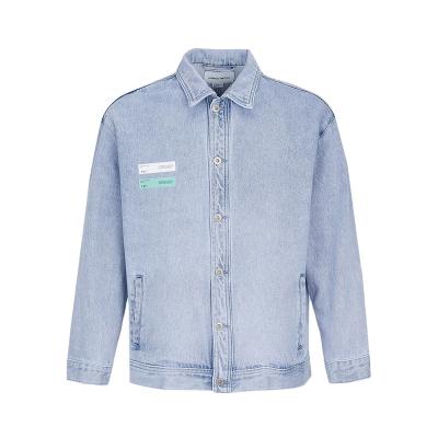 China New style workwear jacket QUICK DRY denim jacket fashionable washed denim jacket for sale