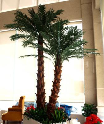 China 2017 Manufacturer wholesale decorative indoor or outdoor landscape artificial palm  tree for sale