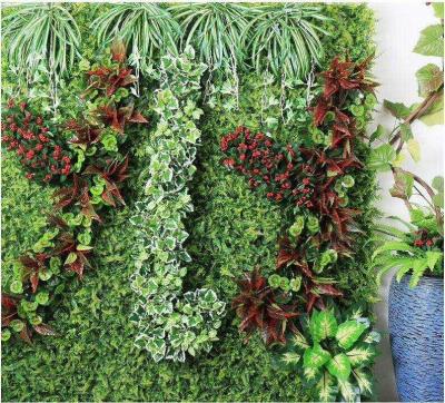 China 2017 China Factory wholesale artificial ornamental plants for wall decoration cheap artificial plant wall for sale