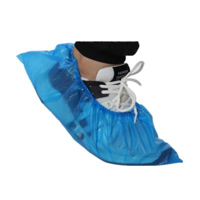 China Disposable Disposable Anti Slip CPE Shoe Dustproof Cover For Lab / Visit for sale