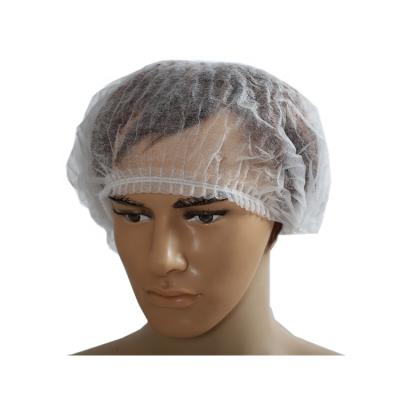 China Dustproof Disposable PP Cup Nonwoven Surgical Buffy Cap Cap With Single Elastic for sale