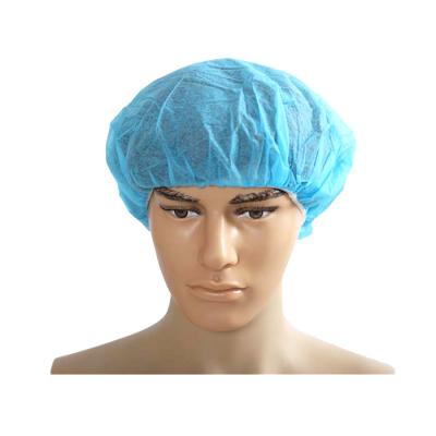 China Eco - Friendly Disposable Nonwoven Surgical Blow Up Mop Cap , Clip Cap for sale