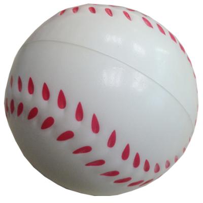 China Soft Toy Chinese Stress Ball Maker Soft Baseball Stress Ball PU Foam for sale