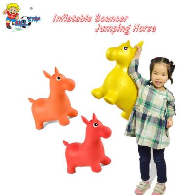 China Hot Sale High Quality Inflatable Toy Kids Jumping PVC Inflatable Pony Horse for sale