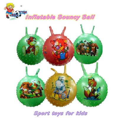 China Clear Inflatable Toy 2018 PVC Inflatable Bouncy Ball , Baby Jumping Ball Toy for sale