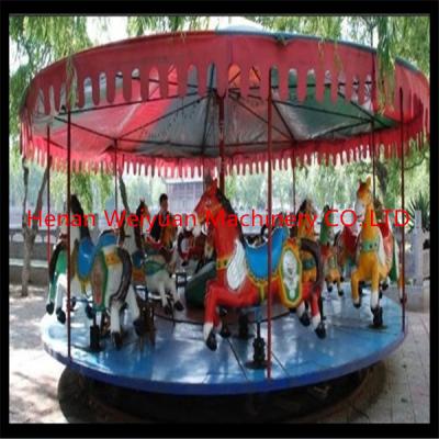 China deluxe mechanical carousel horse ride fair rides for sale with professional design for sale