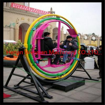 China Fun park attractions rotation rides 2 seats human gyroscope for sale