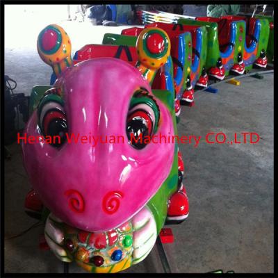 China New Kiddie Amusement Train Rides for Sale----16 Seats Lovely Insect Train for sale