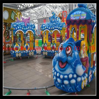 China electric track train under sea world train ride for sale for sale