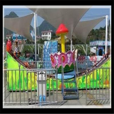 China Fiberglass material amusement park rotation wave boat for sale for sale