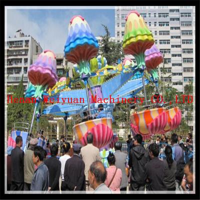 China Outdoor playground amusement rides rotating and lifting jellyfish rides from factory for sale