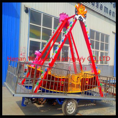 China funfair and shopping mall 10 seats mobile pirate ship rides with trailer for sale for sale