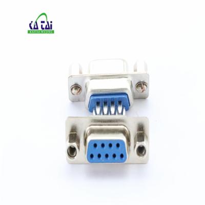 China Power D-SUB 9pin female with screw connector for sale