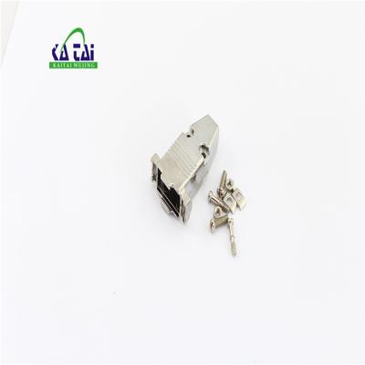 China Microwave metal cover for D-sub 9p rs232 connector for sale