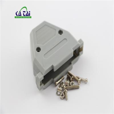 China Power 37 pins D-SUB connector cover, plastic housing, d-under 37 pin plastic cover for sale