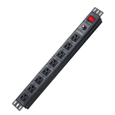 China Tomas Americana Clever Pdu With Overload Protection Factory Price Regleta 8 Breaker Universal Standard Socket for sale