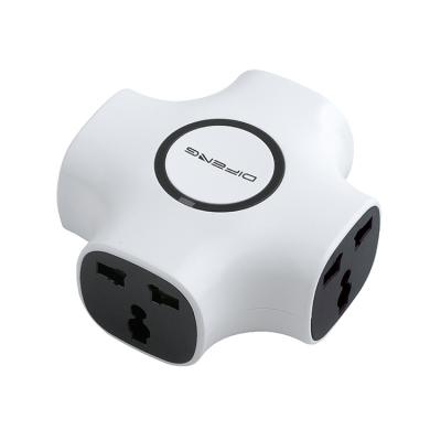 China Light Up / All Extension Socket Universal Copper UK White Colors Black USA Power Hub With Usb for sale