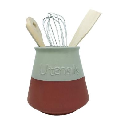 China Various Viable Promotional Goods Using Ceramic Utensil Holder Kitchen Utensil Holders for sale