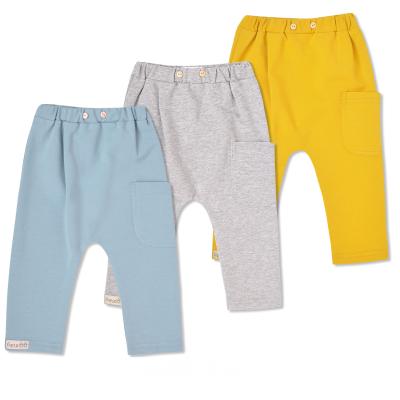 China New Breathable Petelulu Fashion Ribbed Cotton Girl Boy Baby Pants Fit For Kids Pants 1 Pack MOQ 3 Sizes for sale