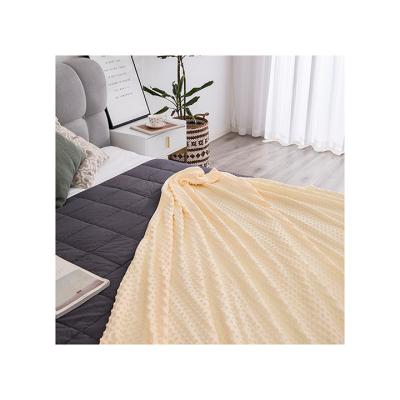 China Good Hand of New Listing 2021 Non-Toxic Smelling Dace Blanket Minky Cover Full Size Bed for Bedroom for sale