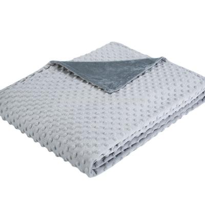 China Factory Wholesale Non-Toxic Polyester Blanket Fabric 100% Natural Bed Cover for sale