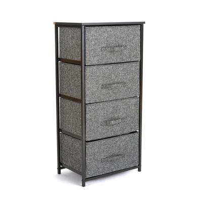 China WEHGJK DIY Foldable Manufacturers Wholesale Modern Minimalist Fashion Home 4 Drawer Storage Cabinet for sale