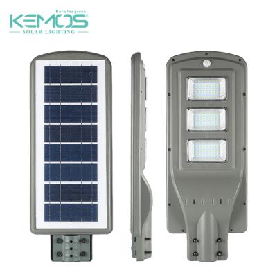 China ROAD Manufacturer Price Waterproof IP65 20W 40W 60W Solar Power LED Outdoor Lamp Integrated All In One Solar Street Light for sale