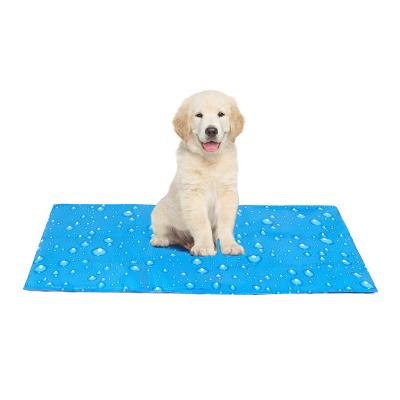 China Waterproof Dog Gel Self Cooling Mat Must-Have Cool Pet Pad for Hot Summer Weather for sale