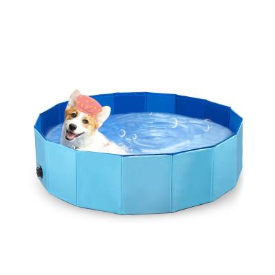 China Eco-friendly Collapsible Collapsible Dog Pet Bath Pool Pet Bathing Tub Pool for sale